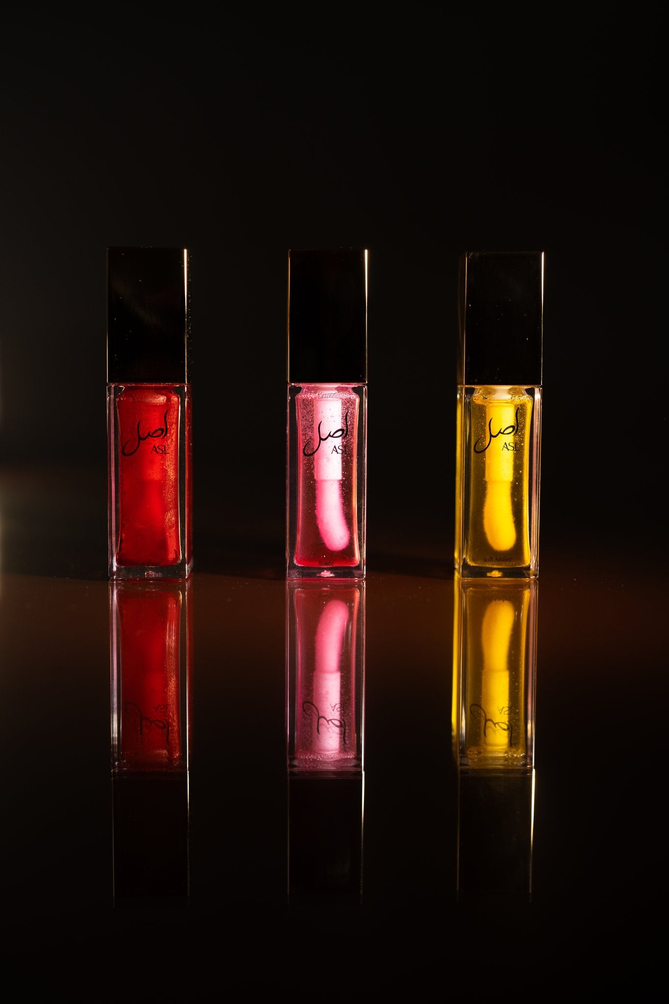Trio d'huiles à lèvres