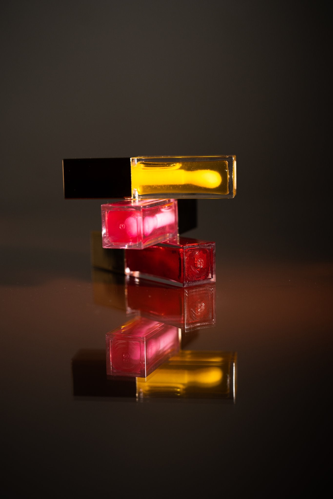 Trio d'huiles à lèvres